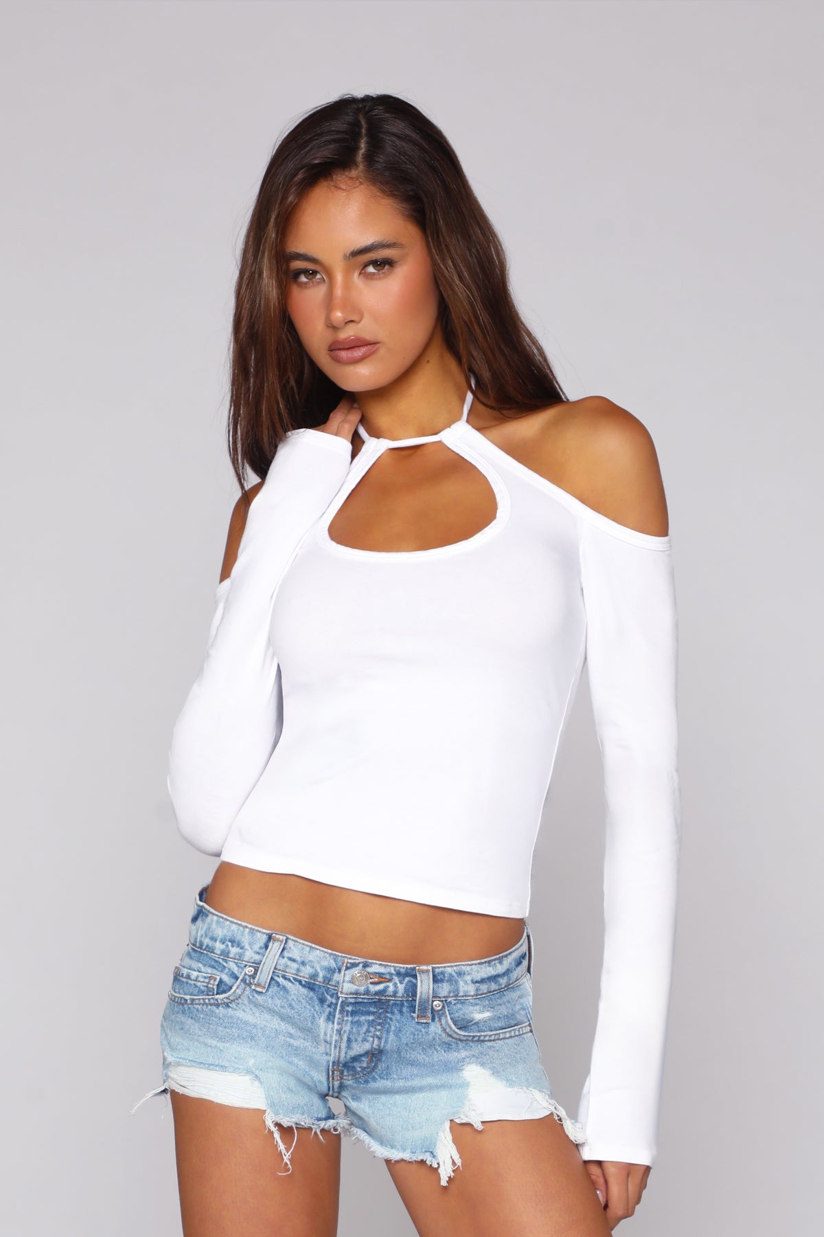 KYOTO LONG SLEEVE / OPTICAL WHITE