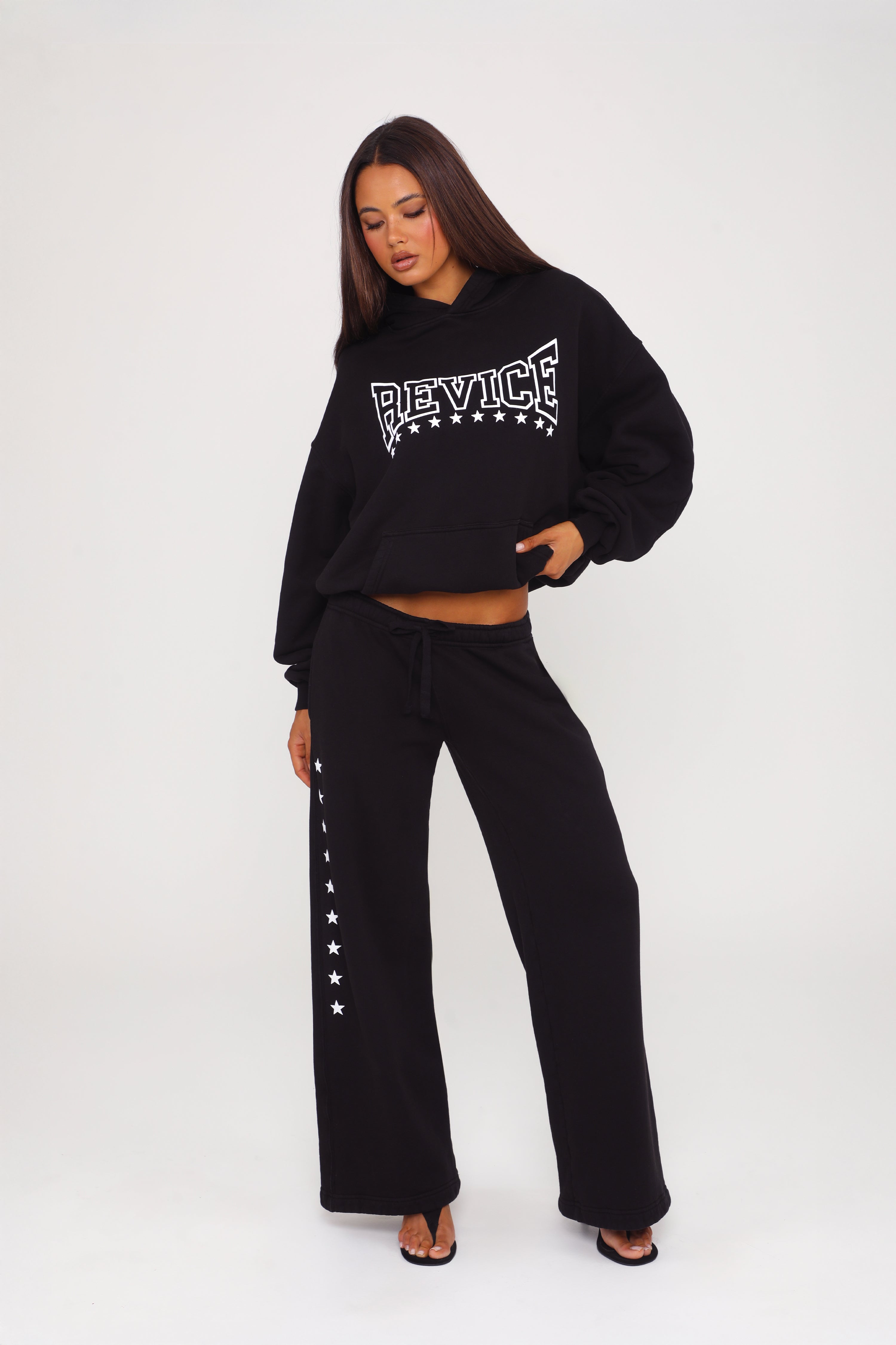 LAX SWEAT PANT / STARDOM BLACK