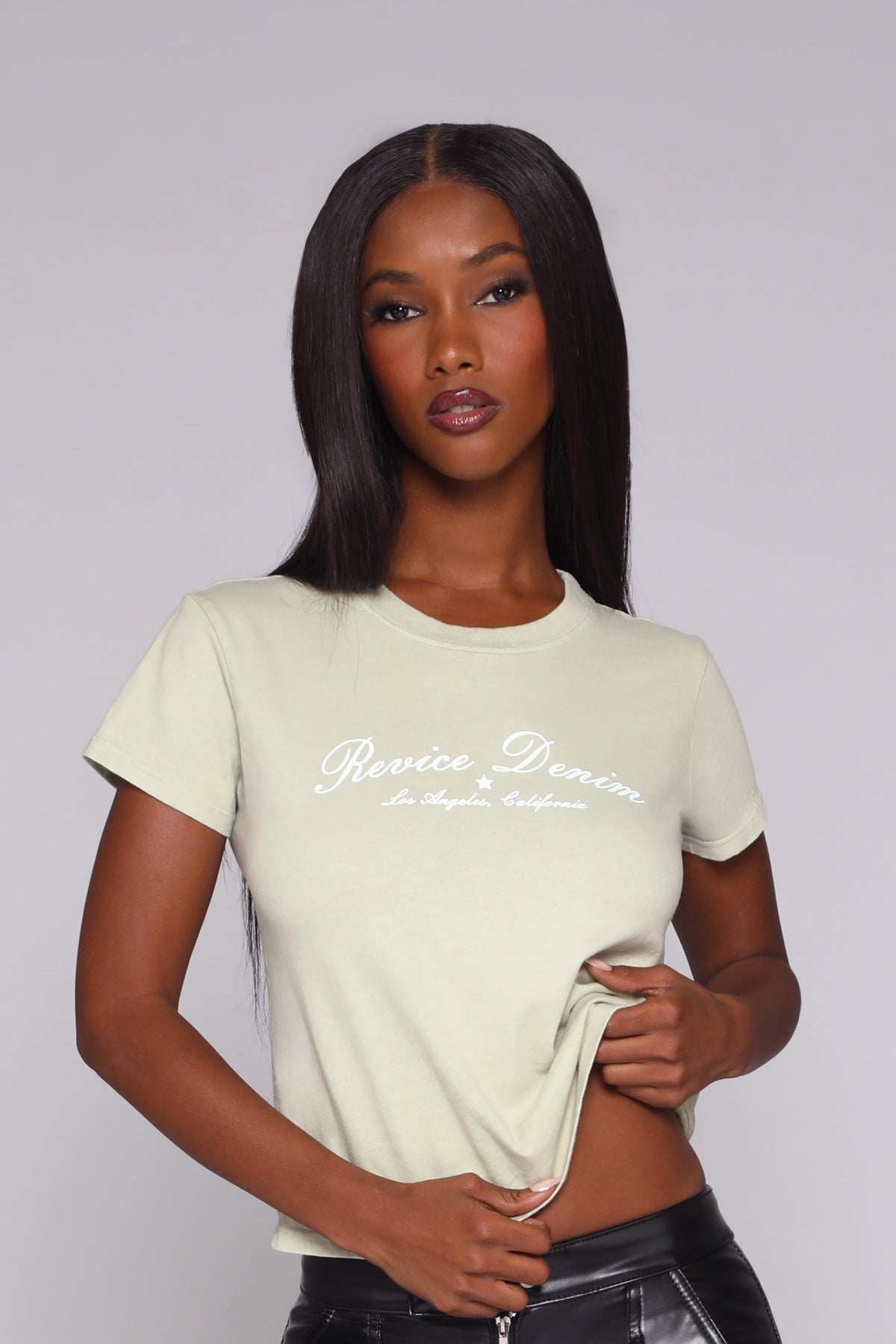 BRENTWOOD TEE / MINT