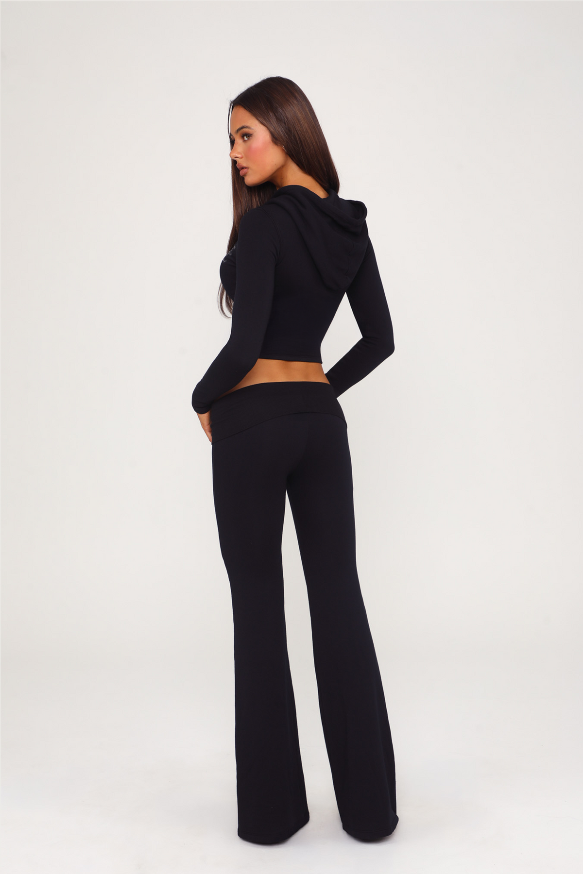 SERENA SWEAT PANT / ENTOURAGE BLACK