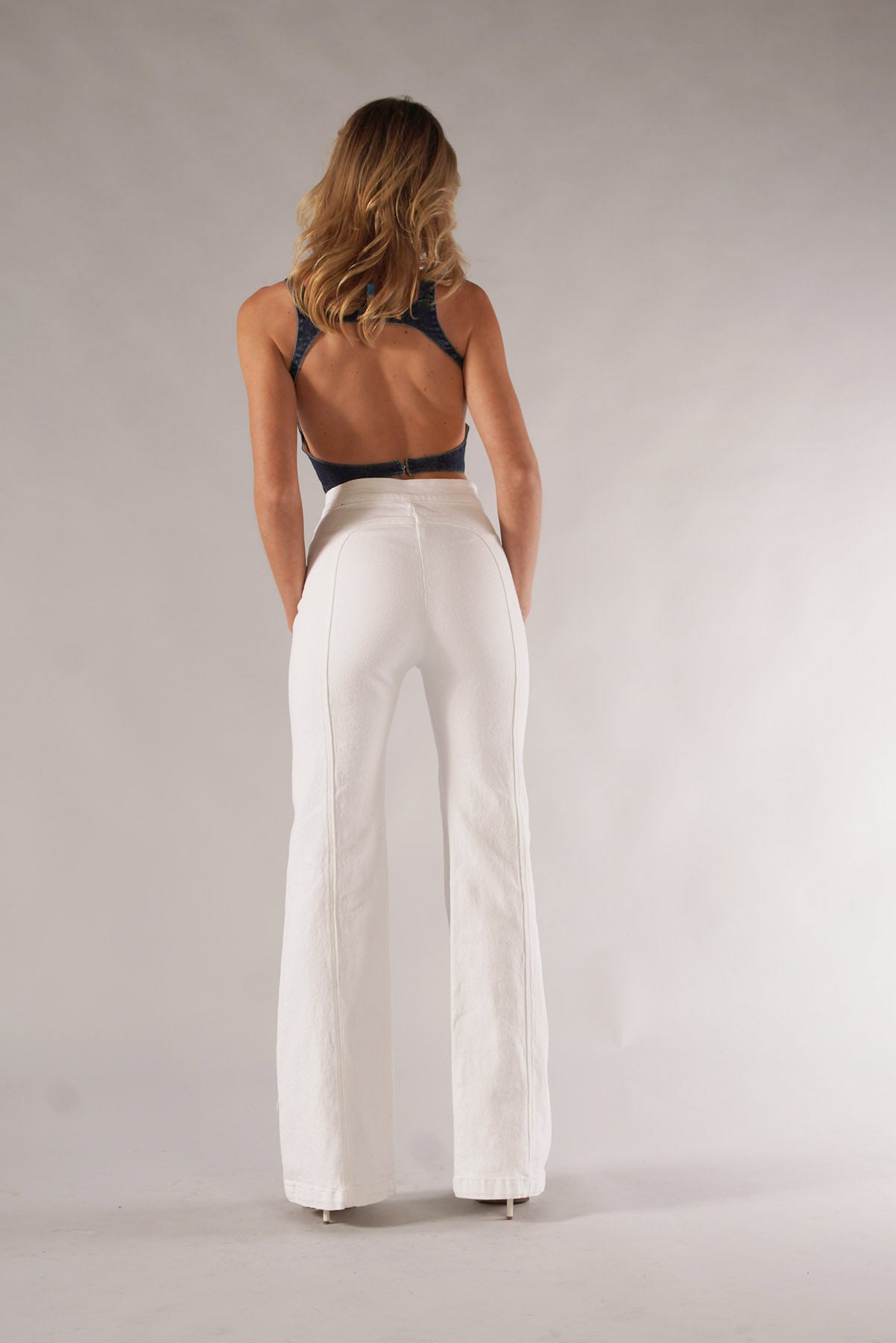 Rollergirl Flares / Optical White