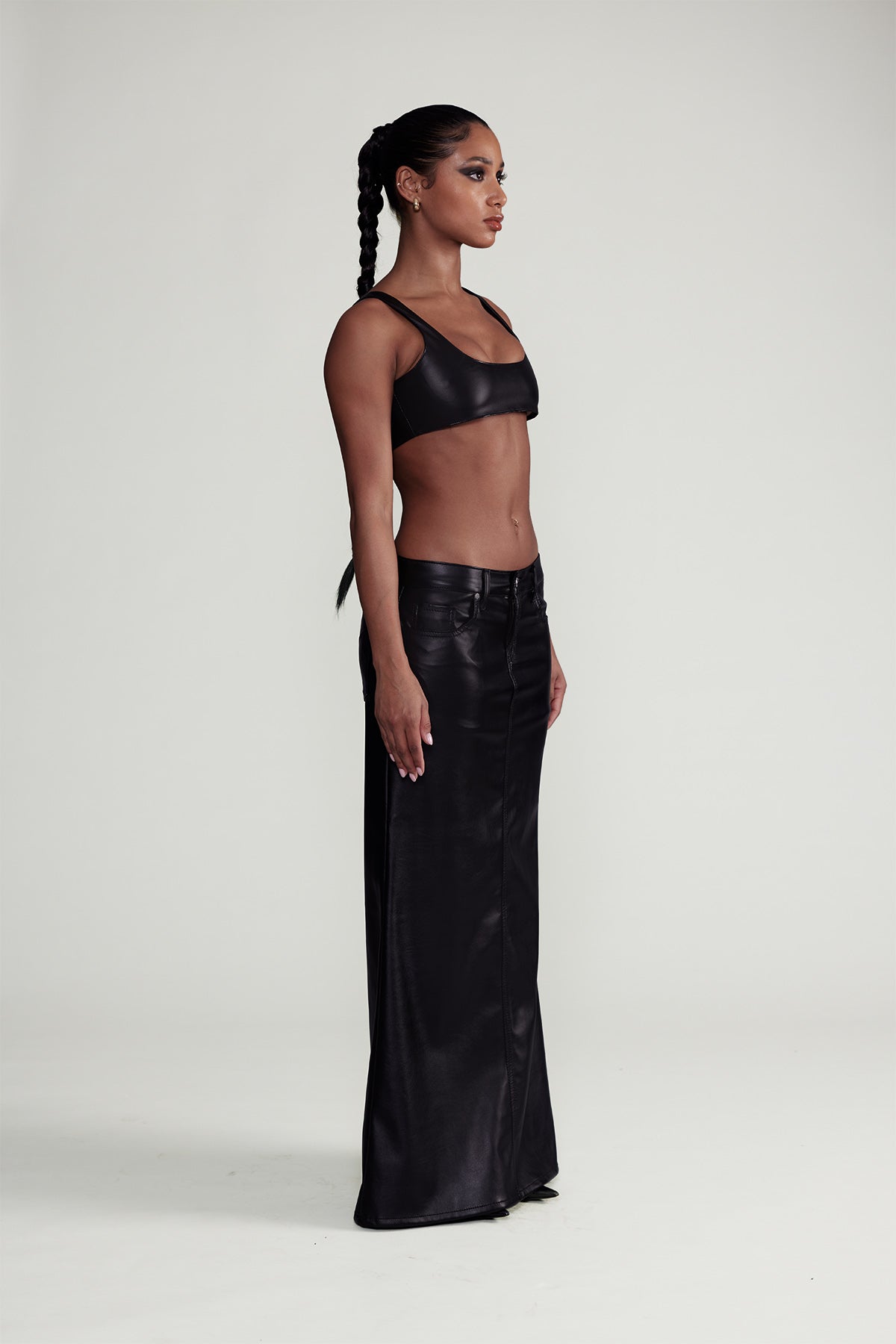 THE GLOW SKIRT / NOIR