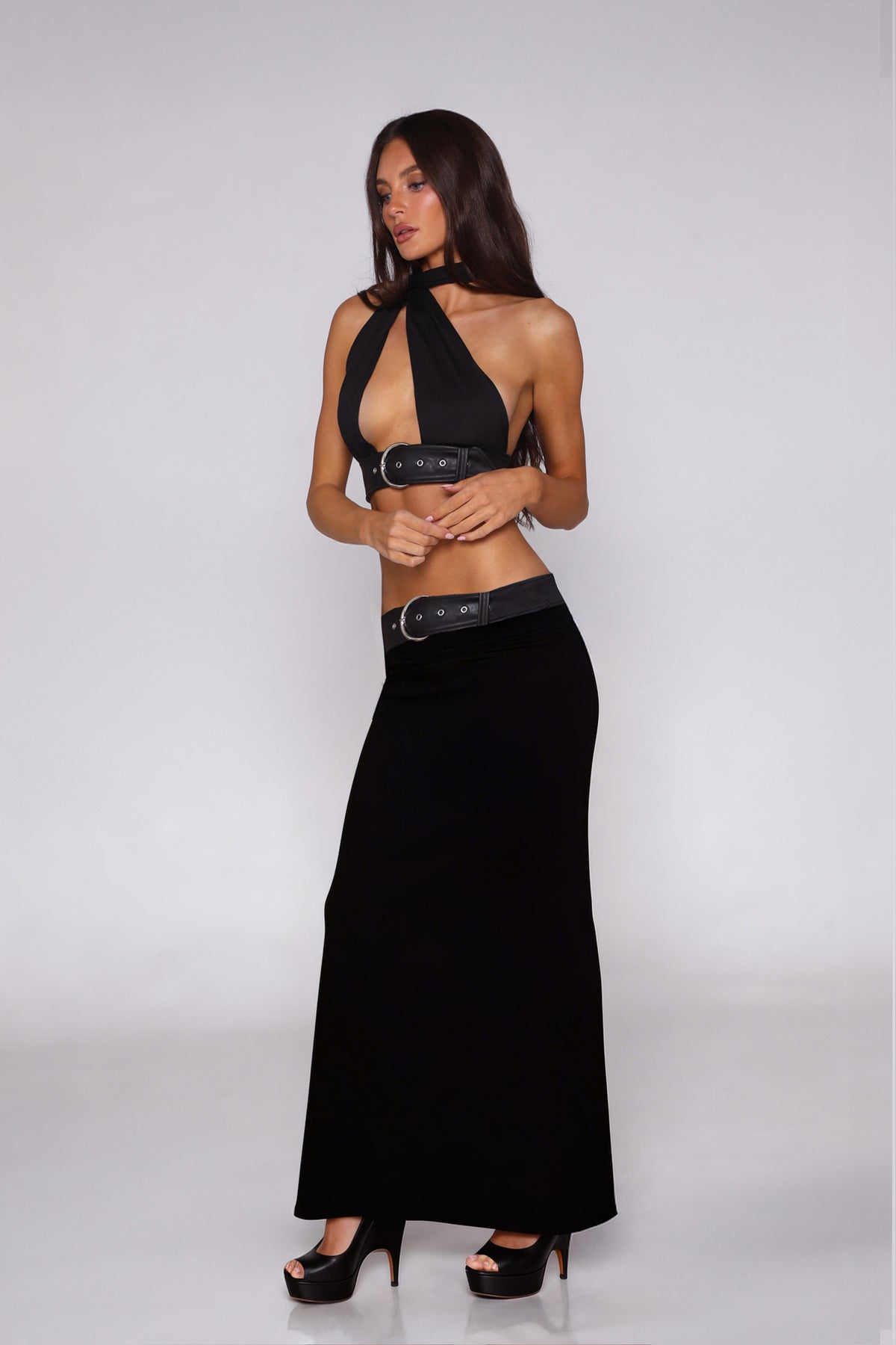 ROMY MAXI / BLACK