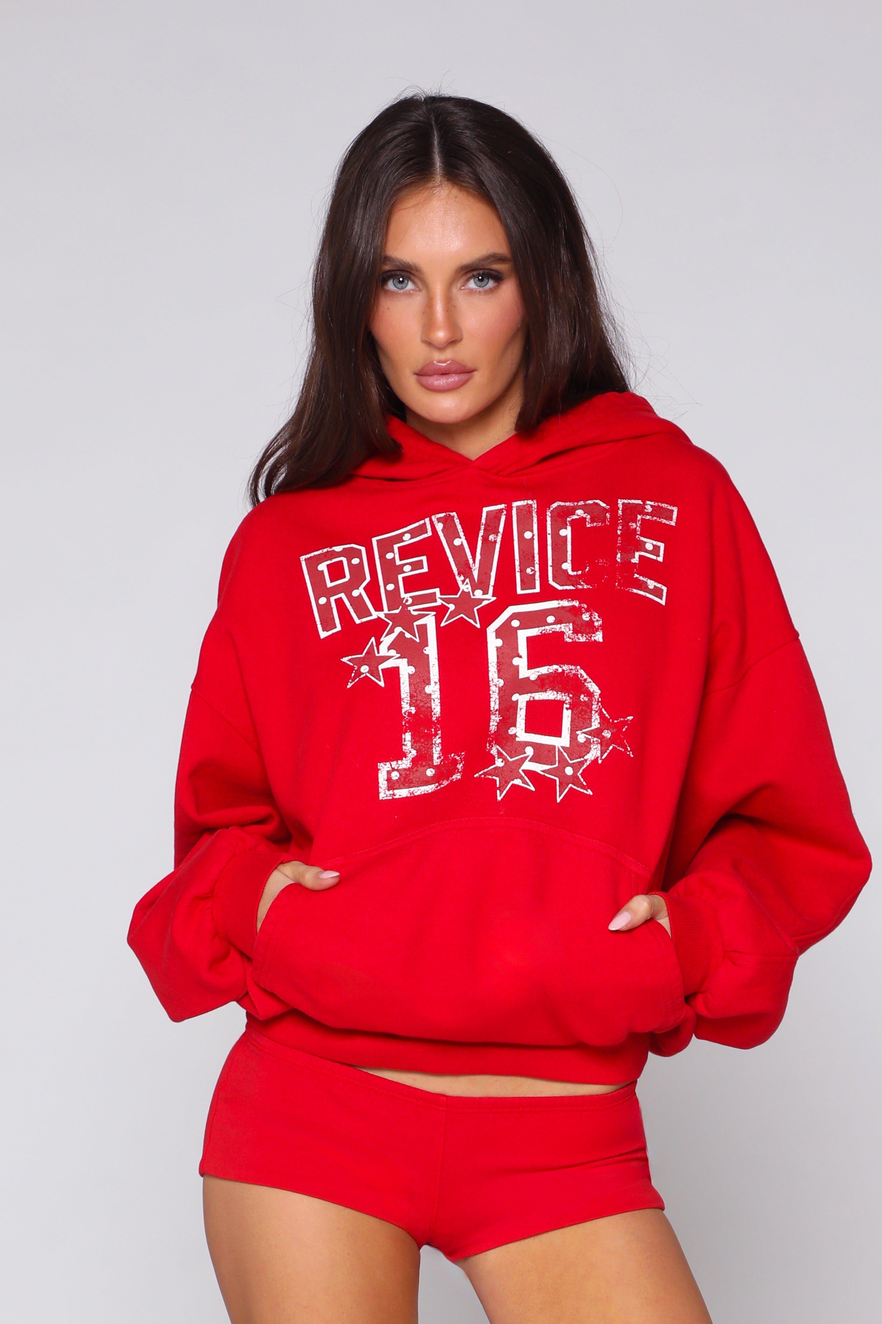 LAX HOODIE / SO RED