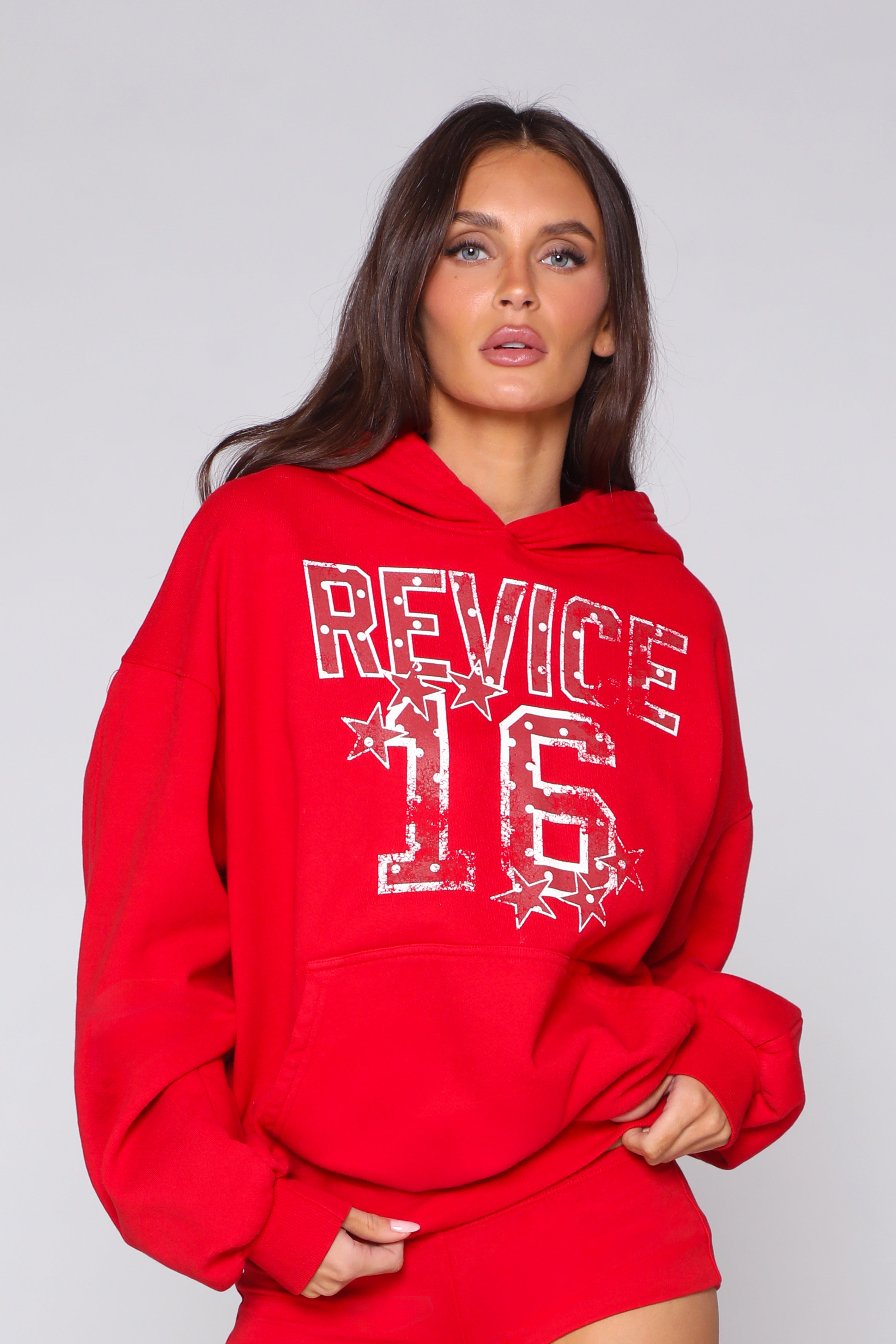 LAX HOODIE / SO RED
