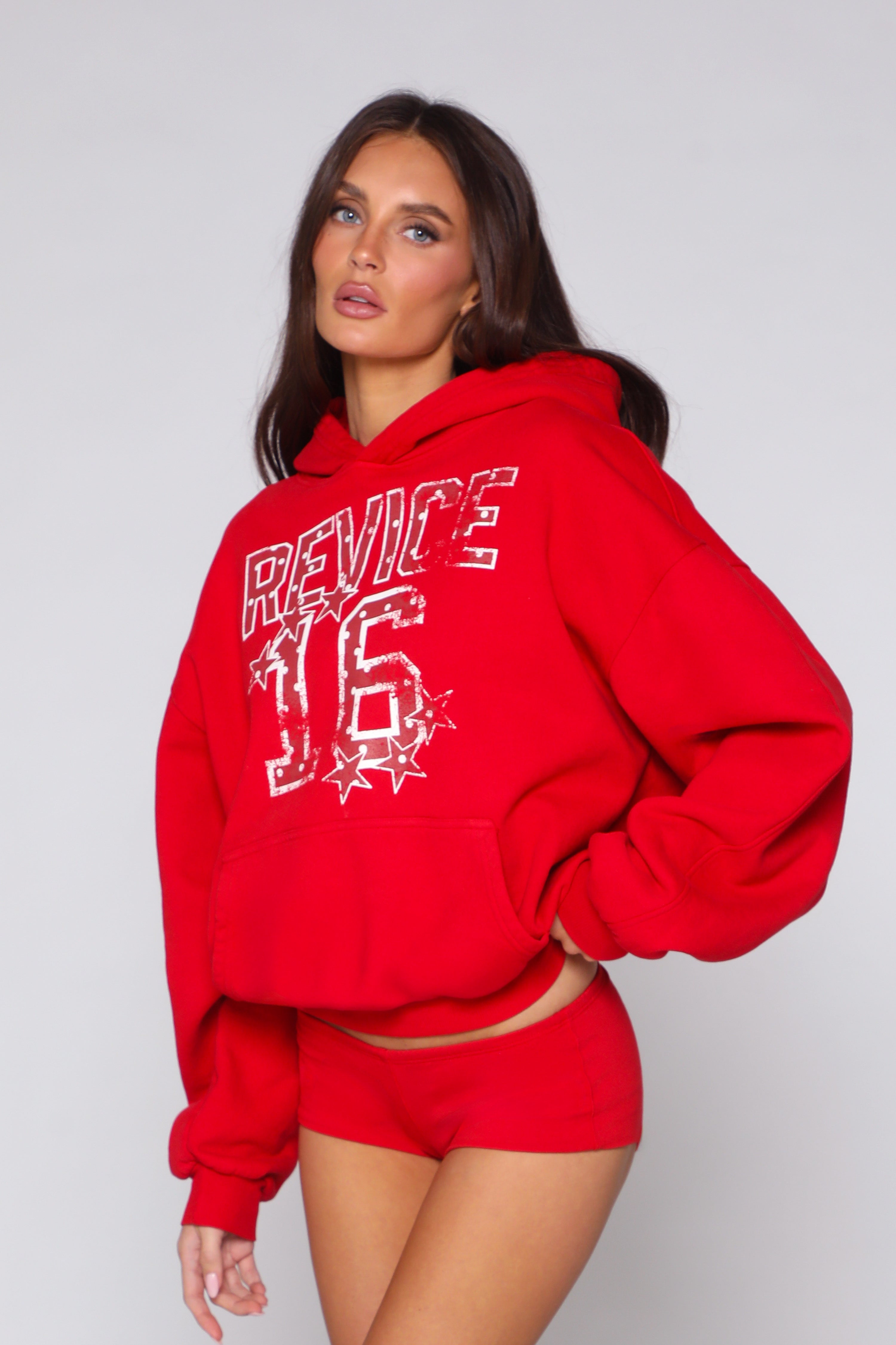 LAX HOODIE / SO RED