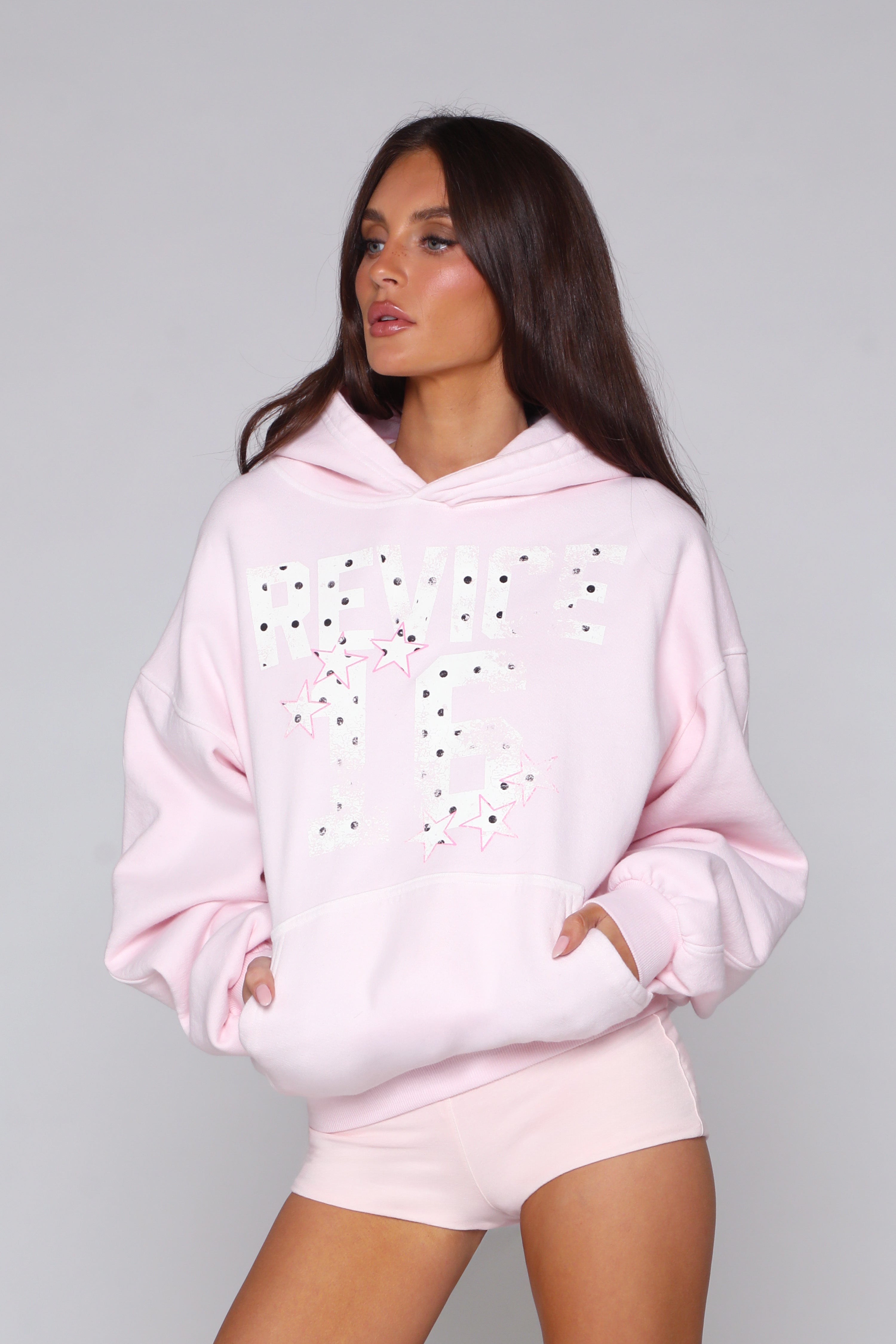 LAX HOODIE / CANDY PINK