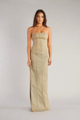 LIV MAXI DRESS / DUST