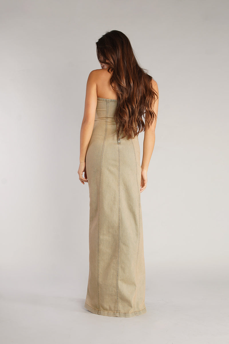 LIV MAXI DRESS / DUST