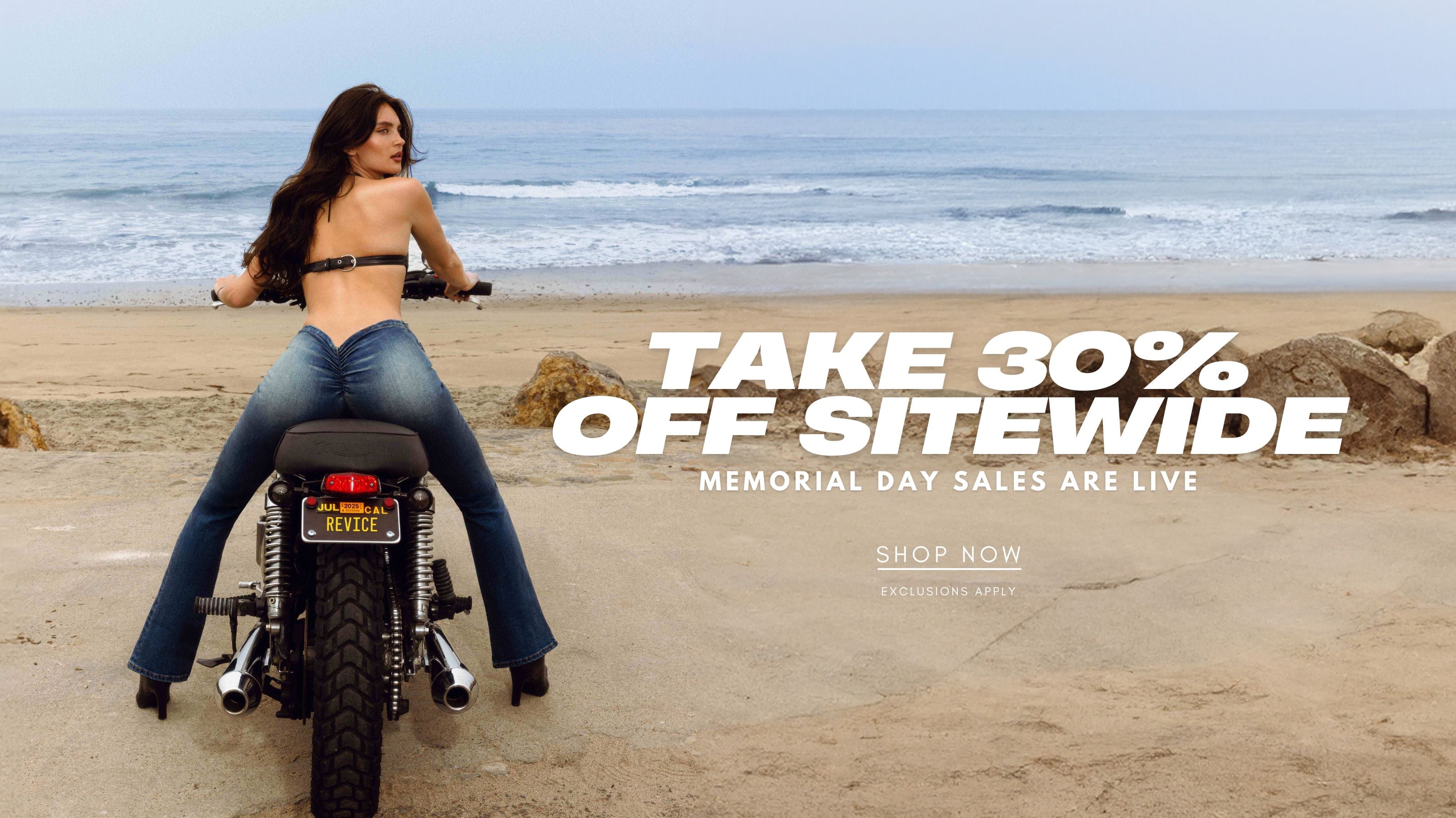Memorial Day Sale - 30% Sitewide - Exclusions apply.