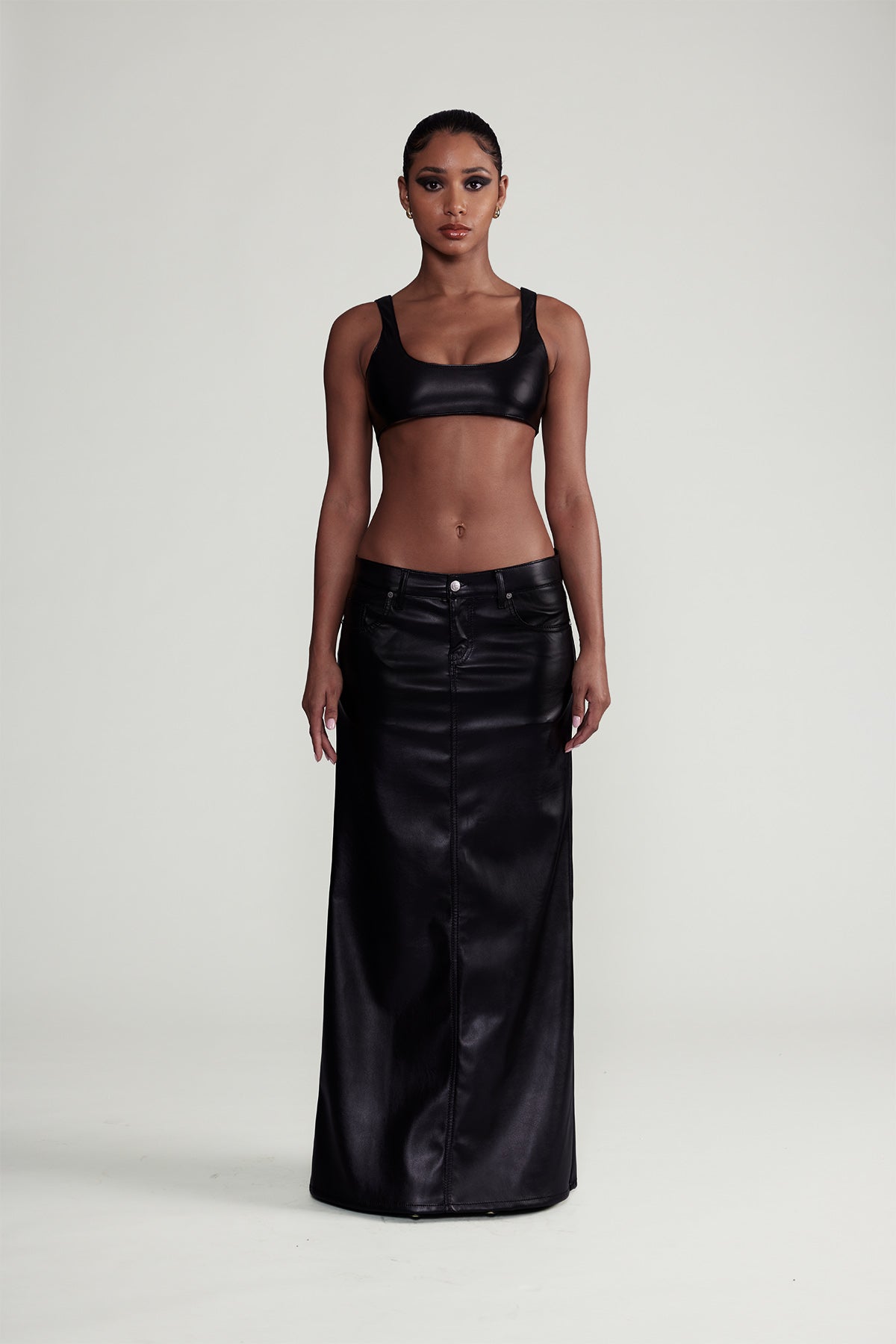 THE GLOW SKIRT / NOIR